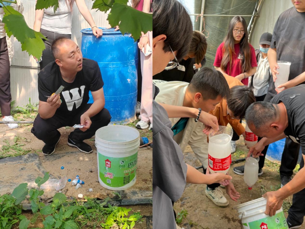 郭總與學生們調配藥劑